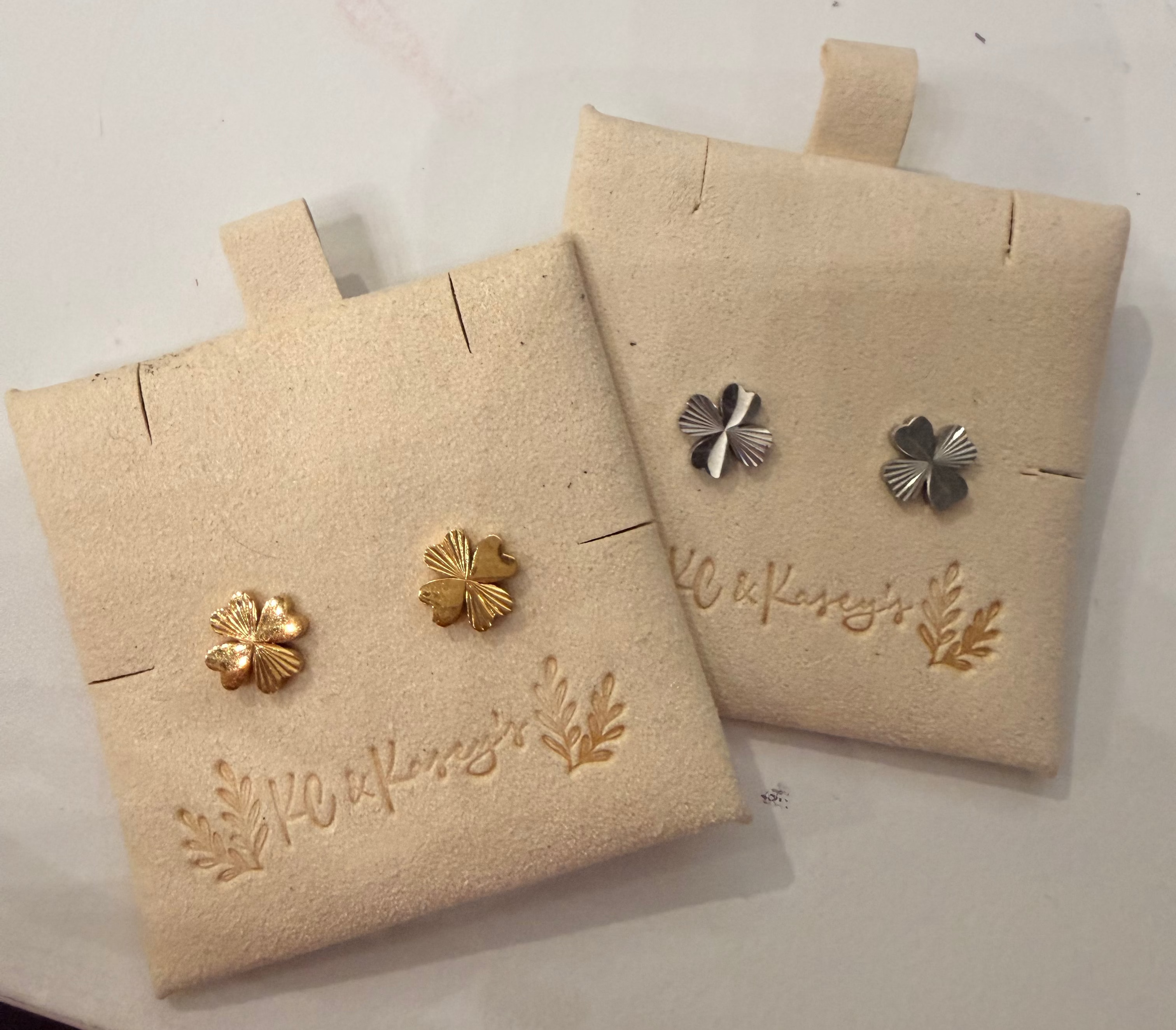 Four Leaf Clover Studs