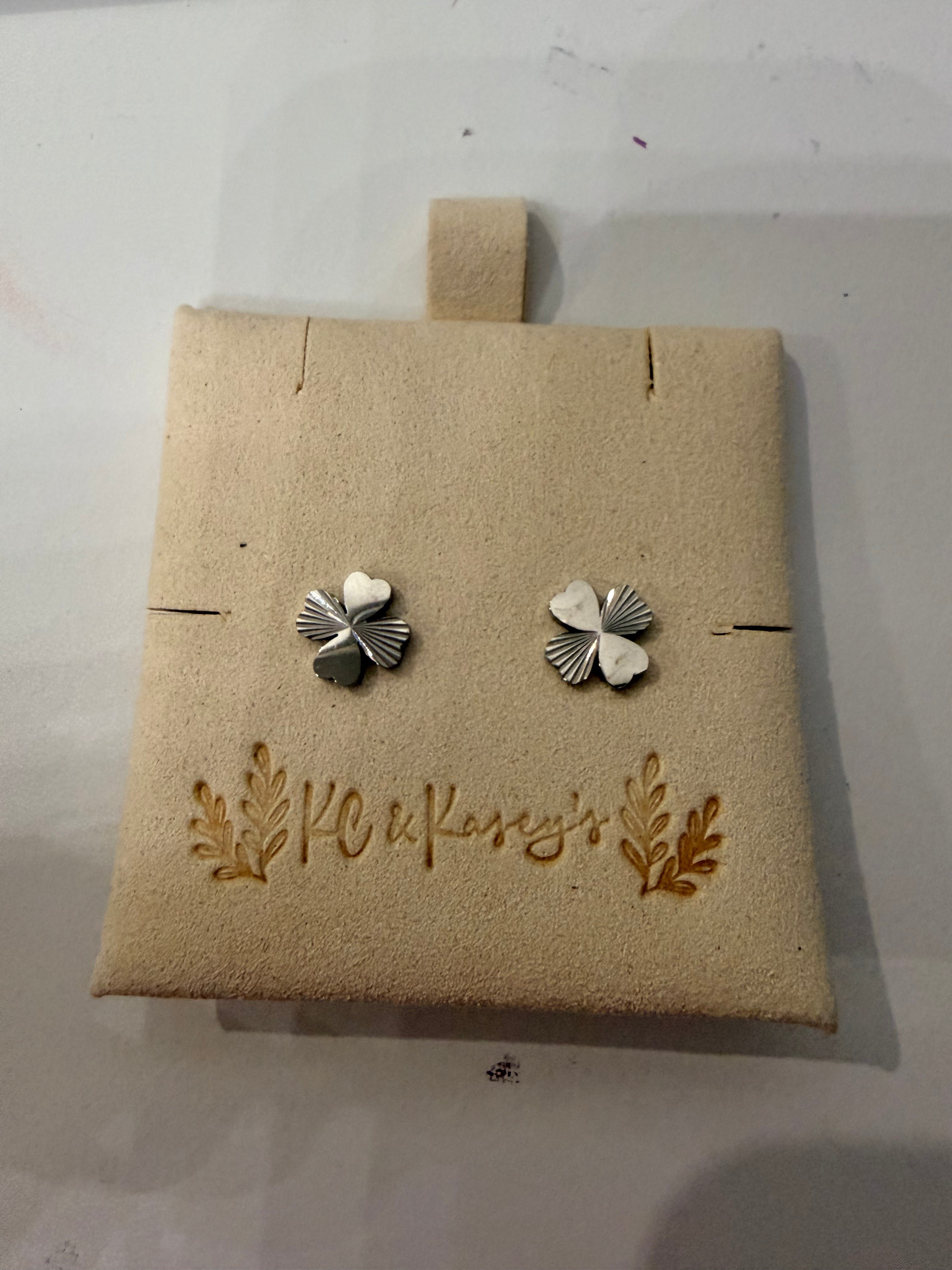 Four Leaf Clover Studs