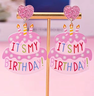 It's My Birthday Earrings