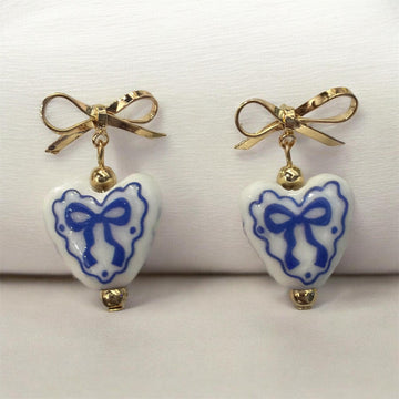 Dangle Heart Bow