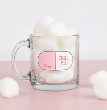 Glass Mug: Chill