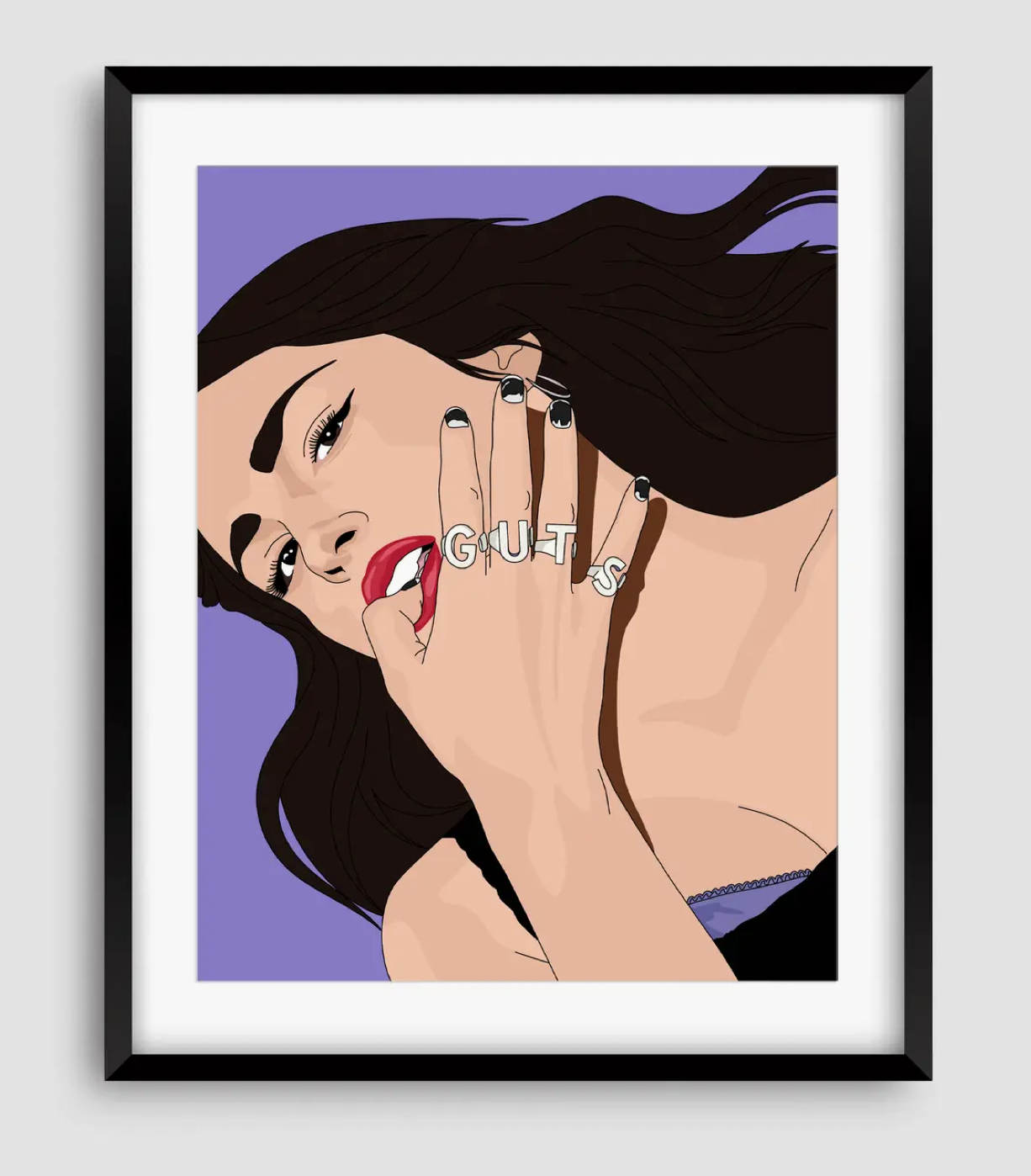 Fine Art: Olivia Rodrigo 11x14