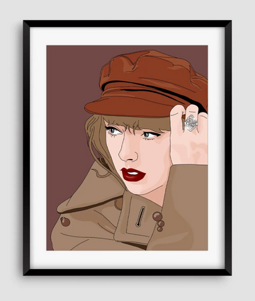 Fine Art: Taylor Red 11x14