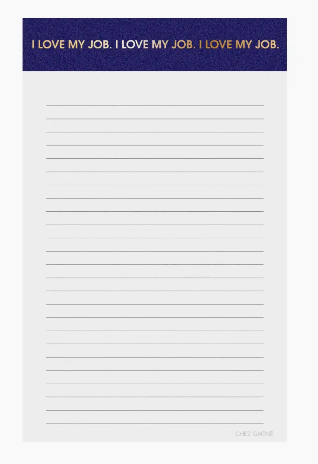 Chez Designer Notepads