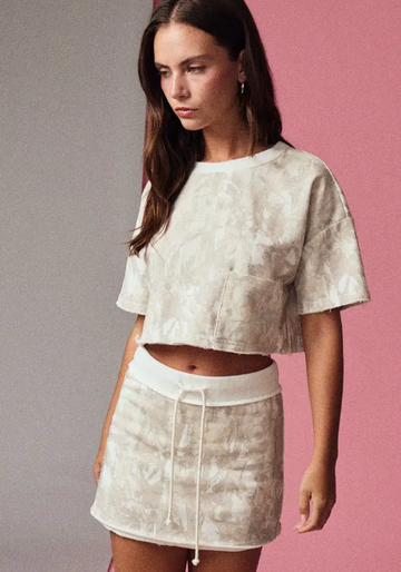 Crop Top & Mini Skirt Set