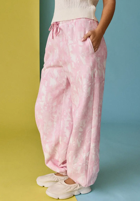 Jogger Pant- Pink Camo