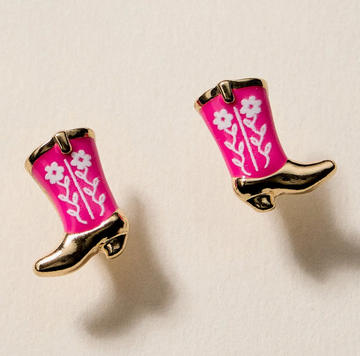 Mini Boot Earrings