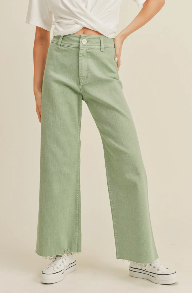 Taylor Wide Leg Denim Pant
