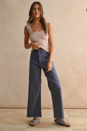 Taylor Wide Leg Denim Pant