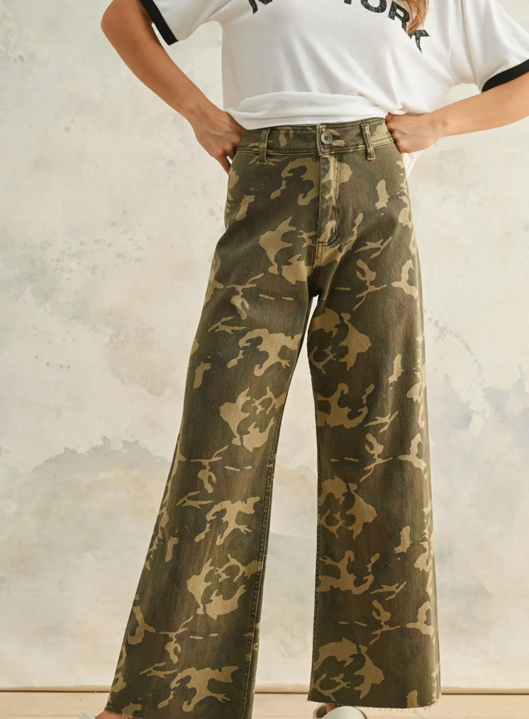 Taylor Wide Leg Denim Pant