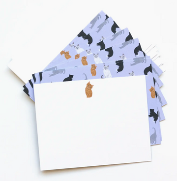 Cat Lover Stationary Set