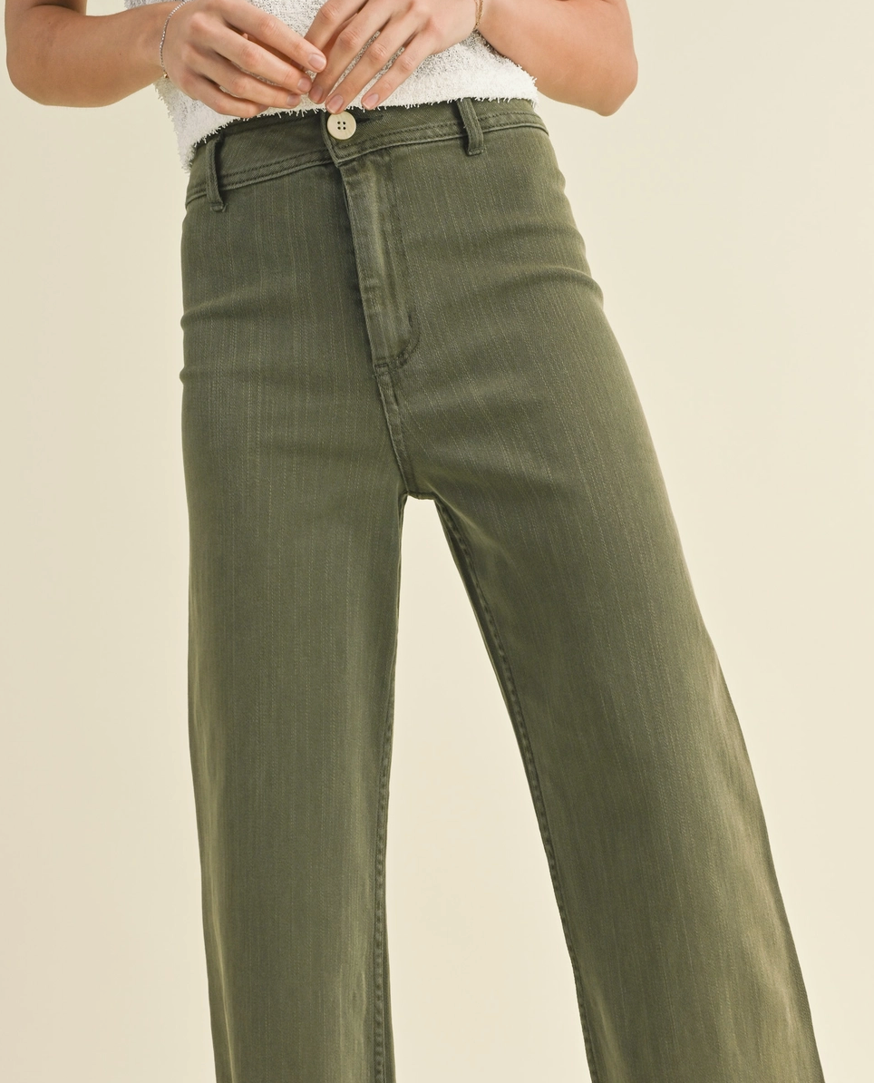 Taylor Wide Leg Denim Pant