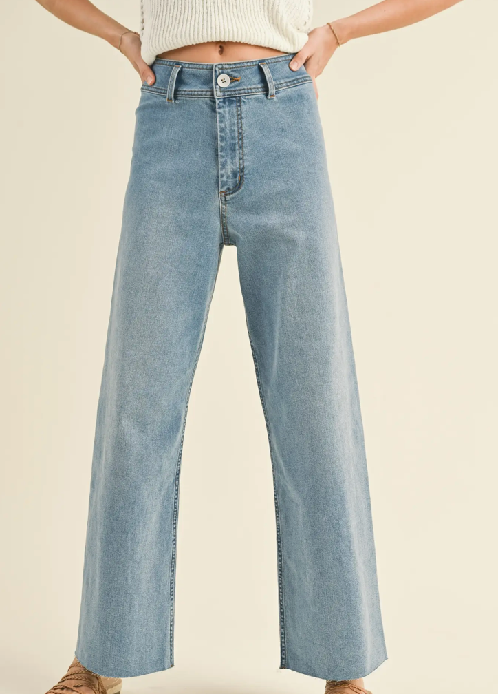 Taylor Wide Leg Denim Pant