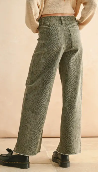 Taylor Wide Leg Denim Pant