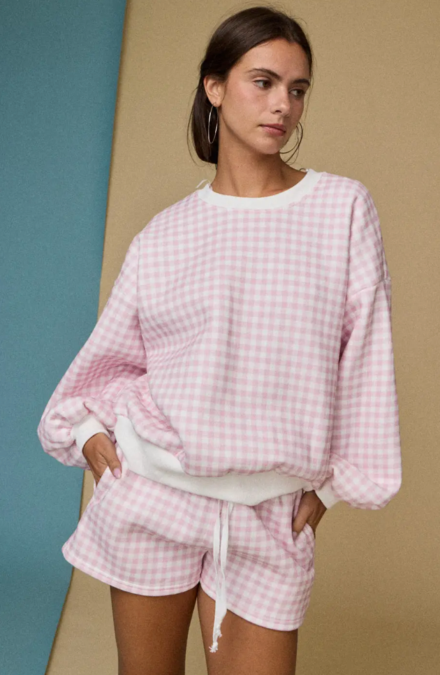 Gingham Short Set